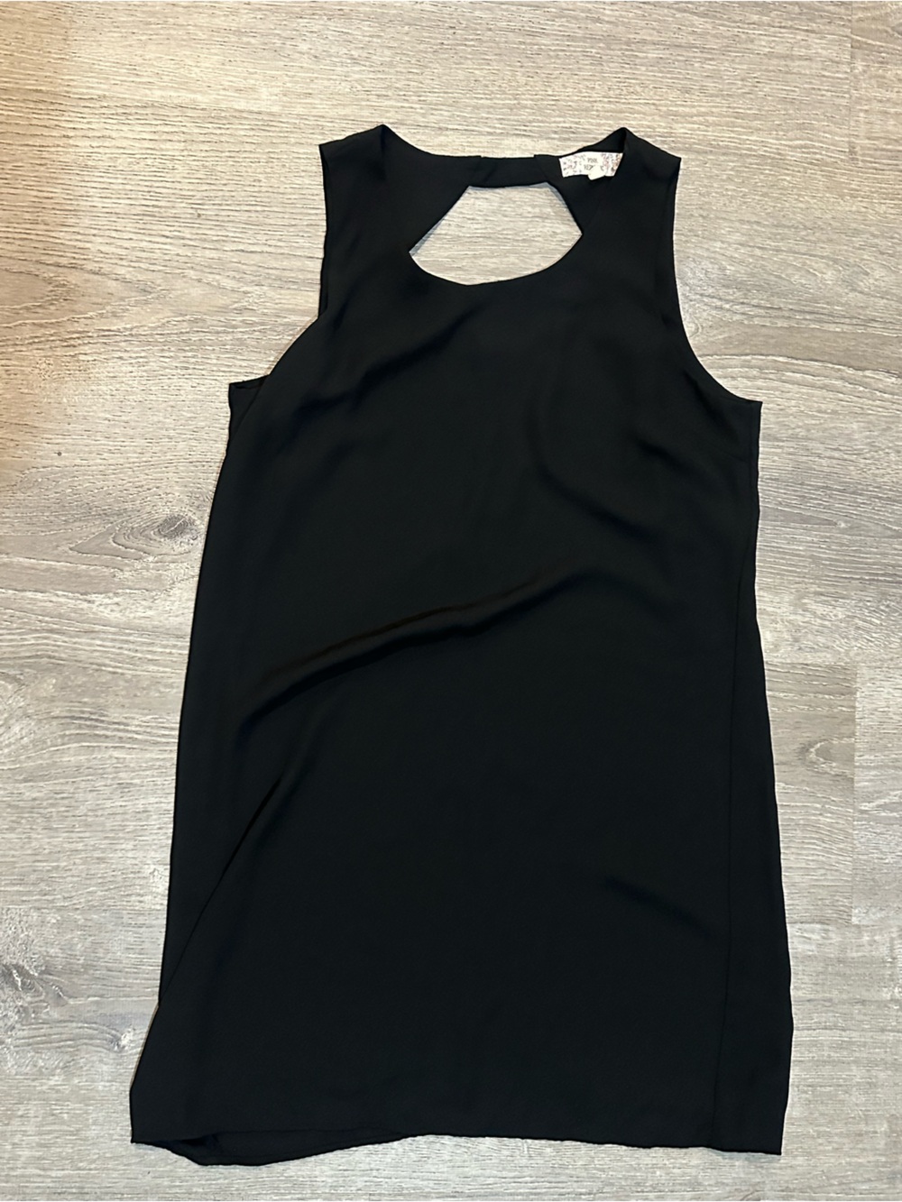 Pink Republic Women’s Black Sleeveless Keyhole Neck Shift Dress Size XL